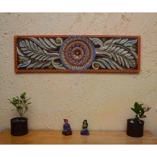 wooden painted wall panels